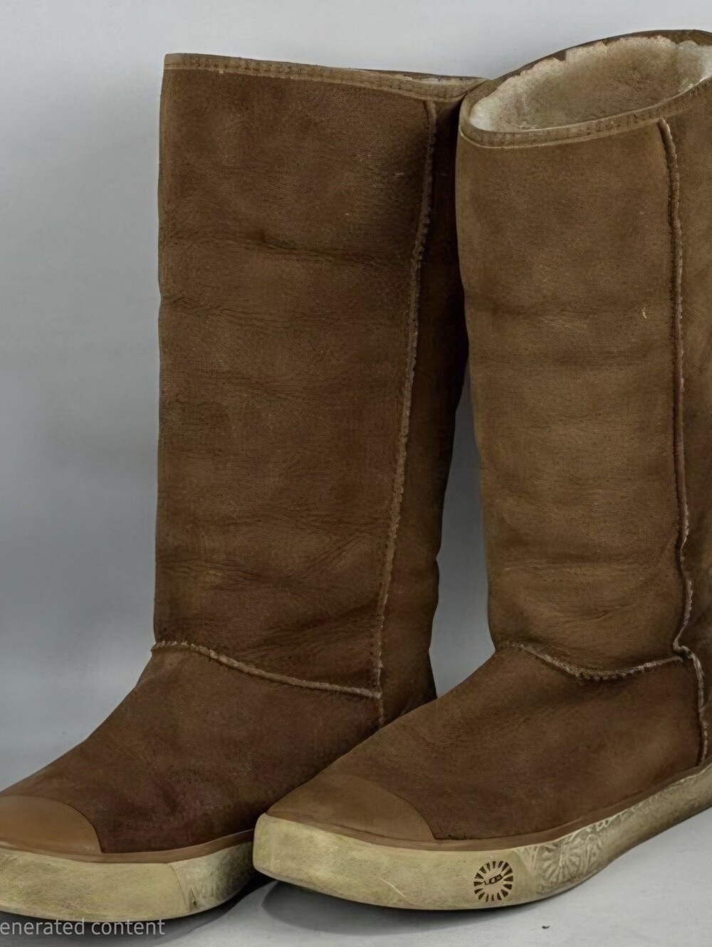 UGG Vintage Tall Suede Sneaker Boot Y2k Size 7